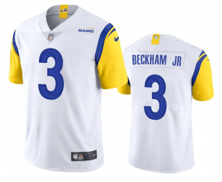 Odell Beckham Jr Los Angeles Rams white Vapor jersey