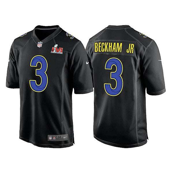 Odell Beckham Jr Los Angeles Rams black Game jersey