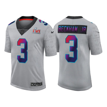 Odell Beckham Jr Los Angeles Rams grey Limited jersey