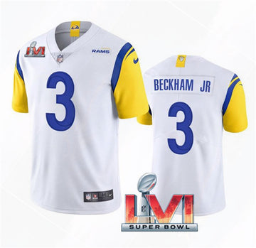 Odell Beckham Jr Los Angeles Rams white Vapor jersey