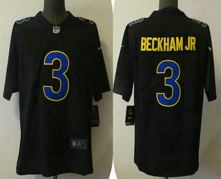 Odell Beckham Jr Los Angeles Rams black Vapor jersey
