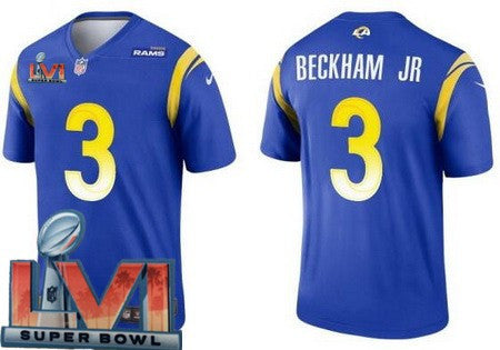 Odell Beckham Jr Los Angeles Rams blue Vapor jersey