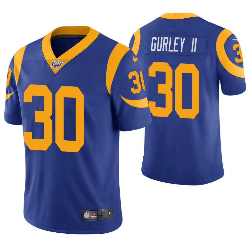 Todd Gurley II Los Angeles Rams royal Vapor jersey