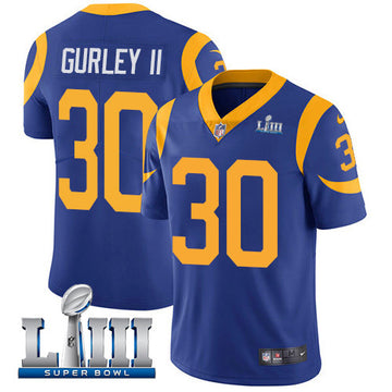Todd Gurley II Los Angeles Rams royal Vapor jersey