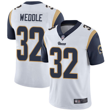 Eric Weddle Los Angeles Rams white Vapor jersey