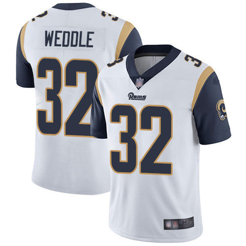 Eric Weddle Los Angeles Rams white Vapor jersey