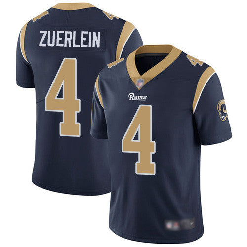 Greg Zuerlein Los Angeles Rams navy Vapor jersey