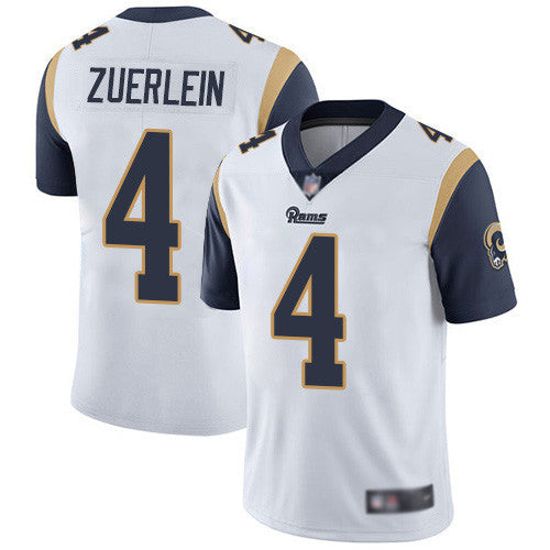 Greg Zuerlein Los Angeles Rams white Vapor jersey
