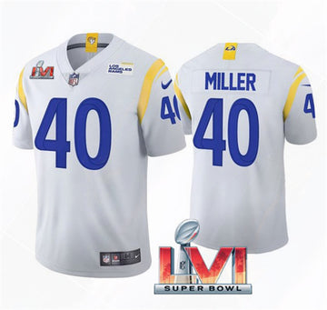 Von Miller Los Angeles Rams white Vapor jersey