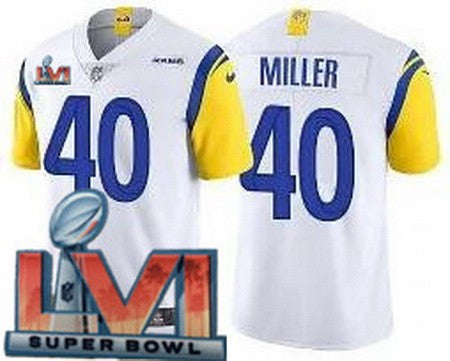 Von Miller Los Angeles Rams white Vapor jersey