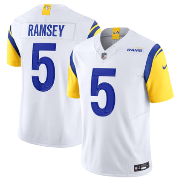 Jalen Ramsey Los Angeles Rams white Untouchable jersey