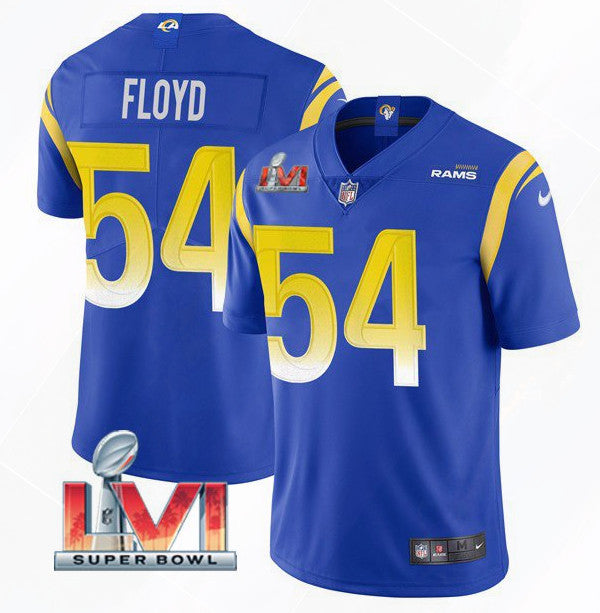 Leonard Floyd Los Angeles Rams royal Vapor jersey