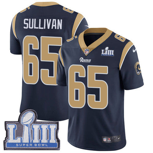 John Sullivan Los Angeles Rams navy Vapor jersey