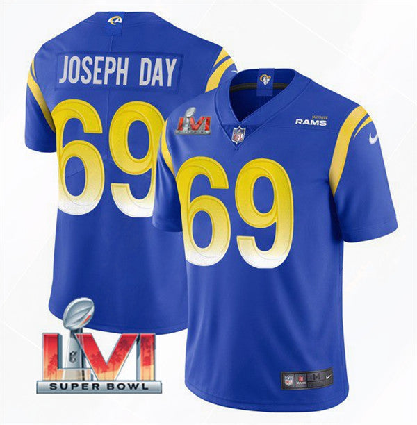 Sebastian Joseph-Day Los Angeles Rams royal Vapor jersey