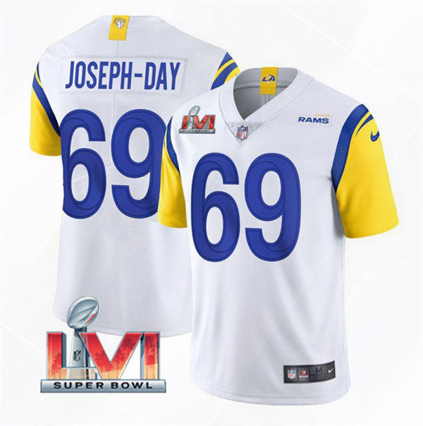 Sebastian Joseph-Day Los Angeles Rams white Vapor jersey
