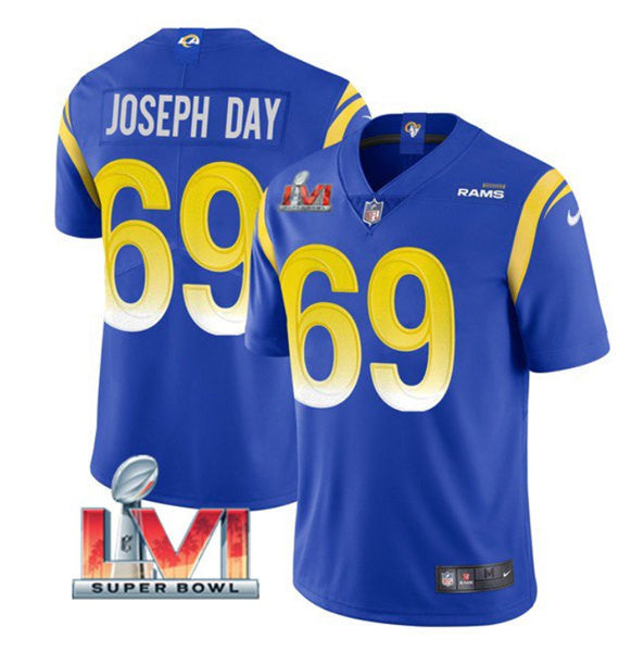 Sebastian Joseph-Day Los Angeles Rams royal Vapor jersey