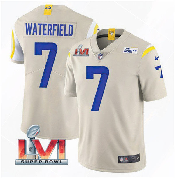 Bob Waterfield Los Angeles Rams Vapor jersey