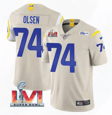 Merlin Olsen Los Angeles Rams Vapor jersey