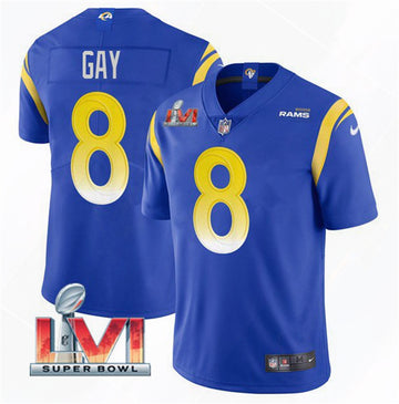 Matt Gay Los Angeles Rams royal Vapor jersey