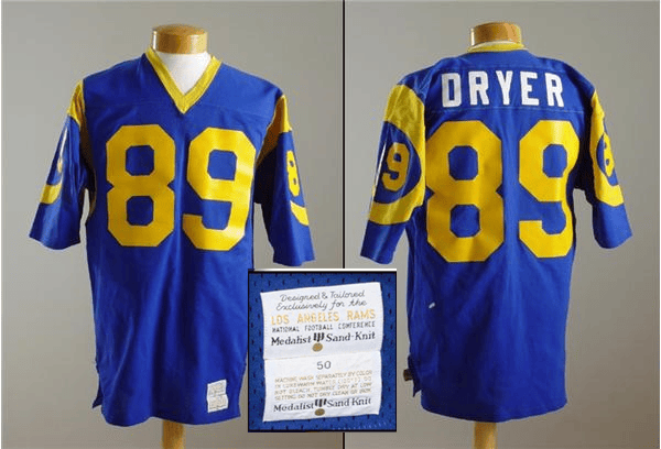 Los Angeles Rams blue jersey