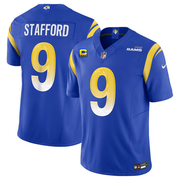 Matthew Stafford Los Angeles Rams blue Vapor jersey