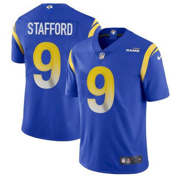 Matthew Stafford Los Angeles Rams royal jersey