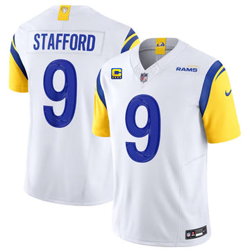 Matthew Stafford Los Angeles Rams white Vapor jersey