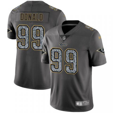 Aaron Donald Los Angeles Rams gray Fashion Static jersey