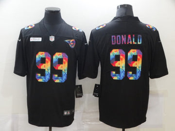 Aaron Donald Los Angeles Rams black Limited jersey