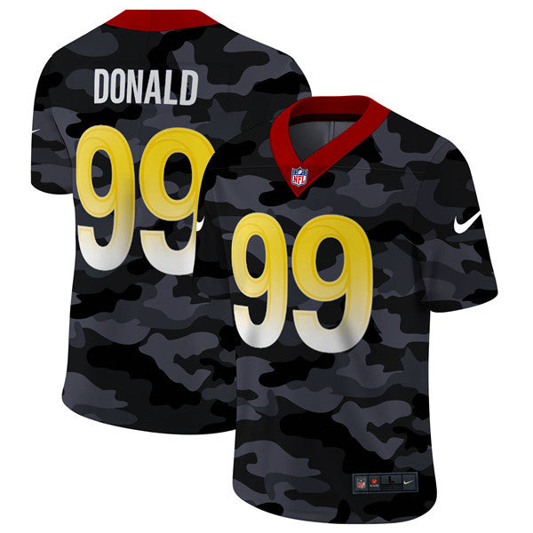 Aaron Donald Los Angeles Rams camo Limited jersey