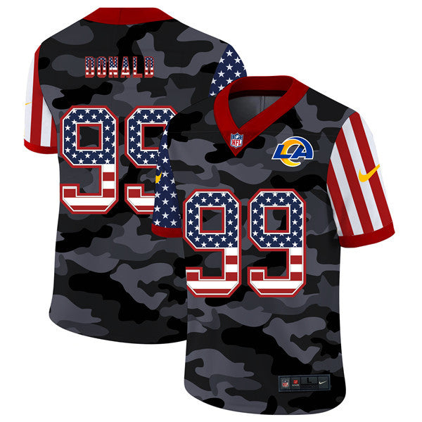Aaron Donald Los Angeles Rams camo Limited jersey