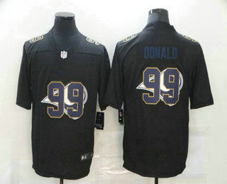 Aaron Donald Los Angeles Rams black Vapor jersey