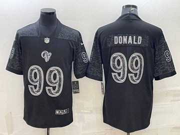 Aaron Donald Los Angeles Rams black Limited jersey