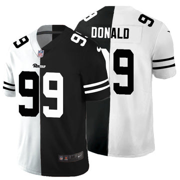 Aaron Donald Los Angeles Rams black Split jersey