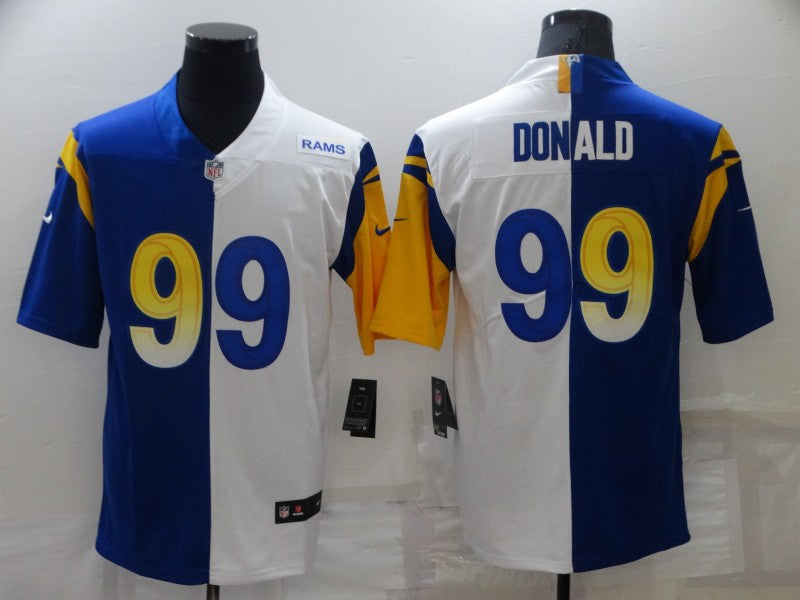 Aaron Donald Los Angeles Rams blue Vapor jersey