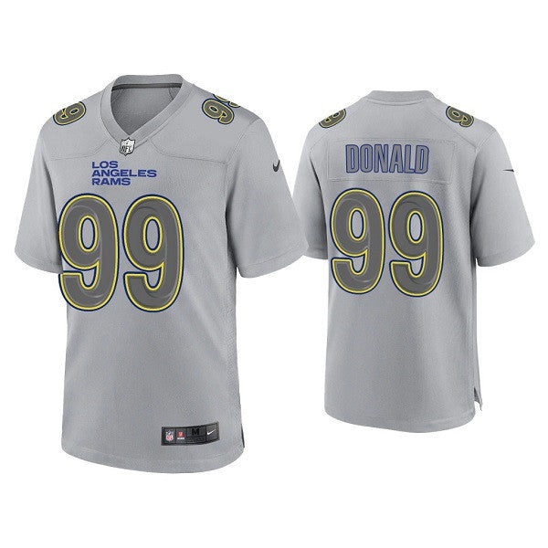 Aaron Donald Los Angeles Rams gray Game jersey