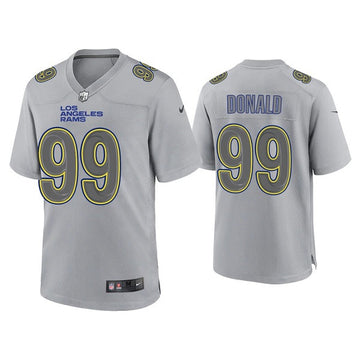 Aaron Donald Los Angeles Rams gray Game jersey