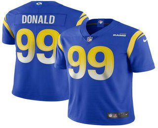 Aaron Donald Los Angeles Rams royal Vapor jersey
