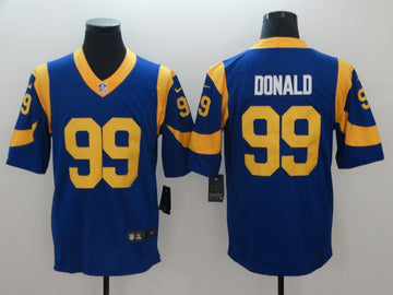 Aaron Donald Los Angeles Rams royal Untouchable jersey
