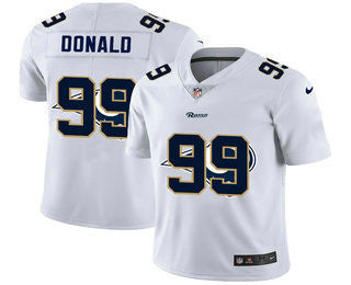 Aaron Donald Los Angeles Rams white Vapor jersey