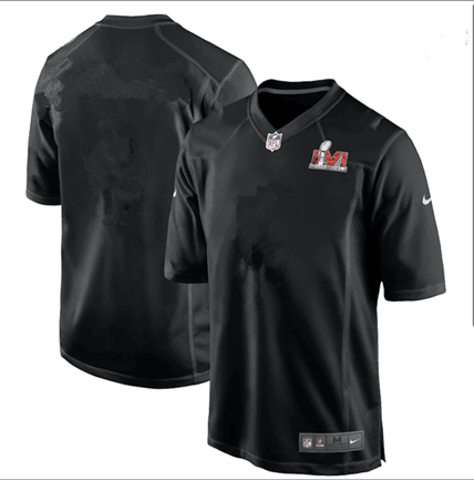 Custom Los Angeles Rams black Game jersey