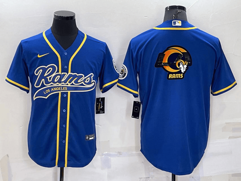 Los Angeles Rams blue jersey