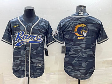 Los Angeles Rams gray Camo jersey