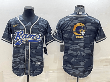 Los Angeles Rams grey Camo jersey