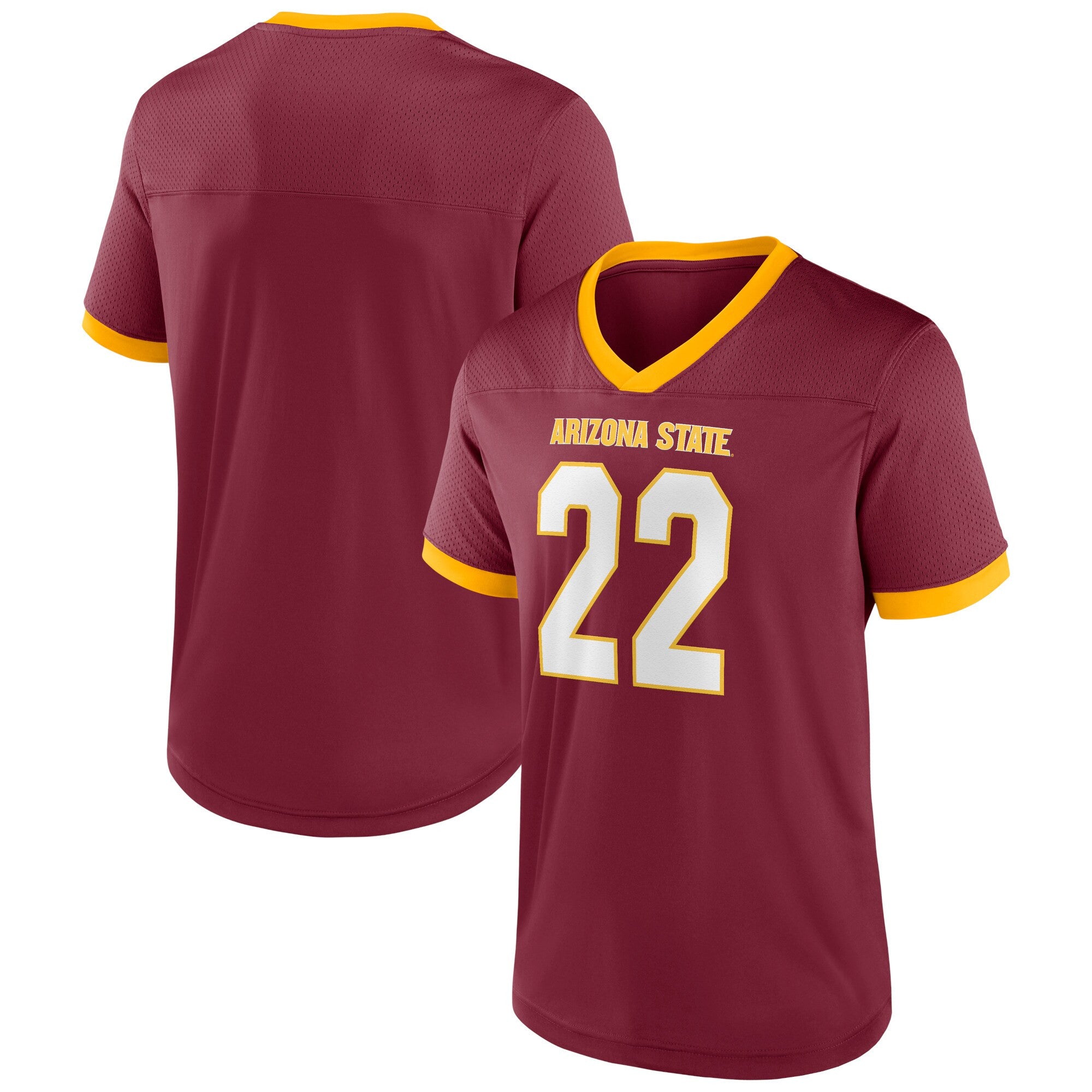 Arizona State Sun Devils maroon jersey