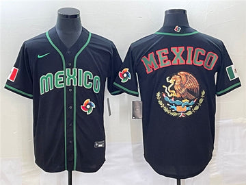 Mexico Baseball black Classic jersey