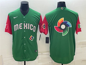 Mexico Baseball green Classic jersey