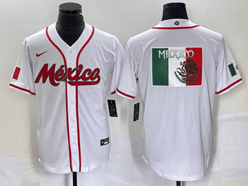 Mexico Baseball white Classic jersey