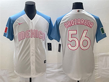 Randy Arozarena Mexico Baseball white Classic jersey