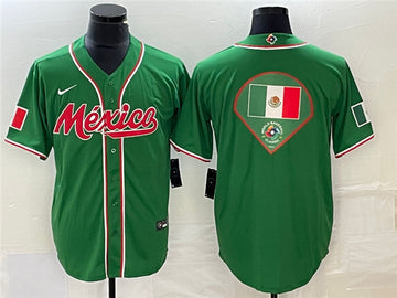 Mexico Baseball green Classic jersey